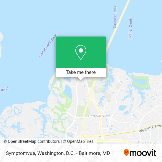Symptomvue map