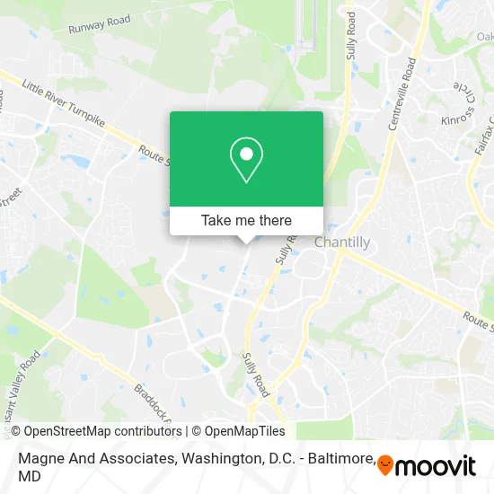 Magne And Associates map