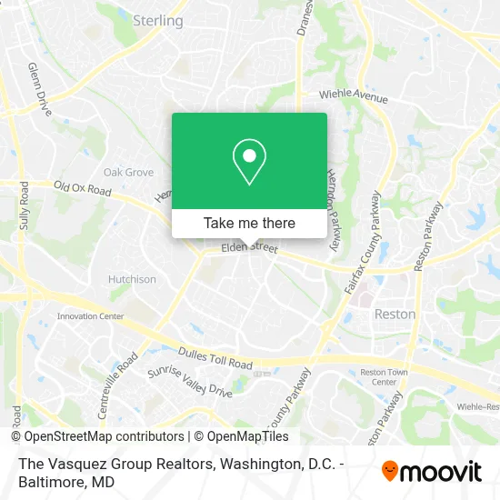The Vasquez Group Realtors map