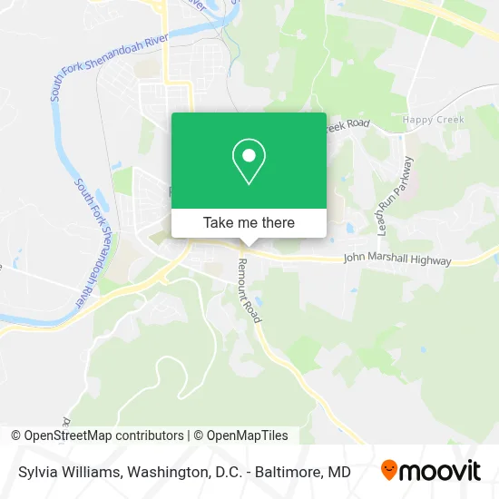 Sylvia Williams map