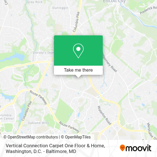 Vertical Connection Carpet One Floor & Home map