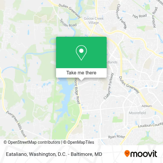 Eataliano map