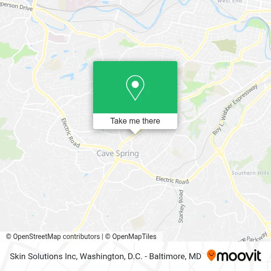 Skin Solutions Inc map
