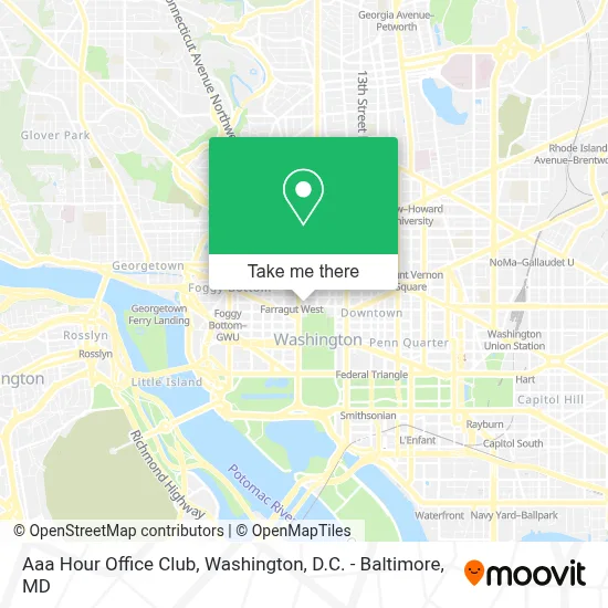 Aaa Hour Office Club map