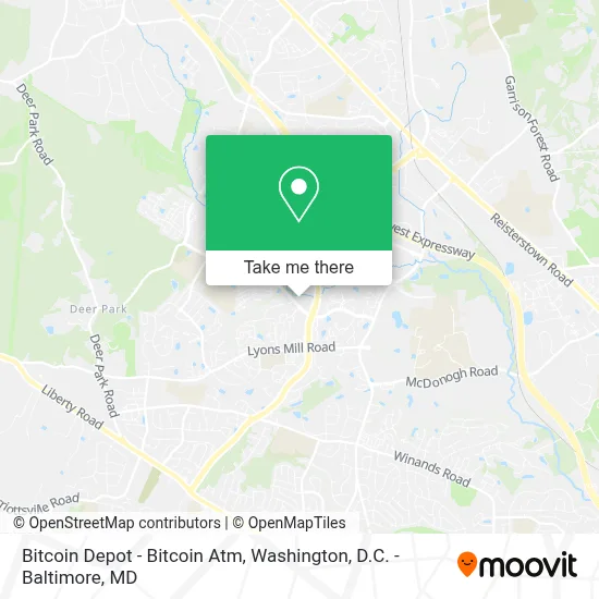 Bitcoin Depot - Bitcoin Atm map