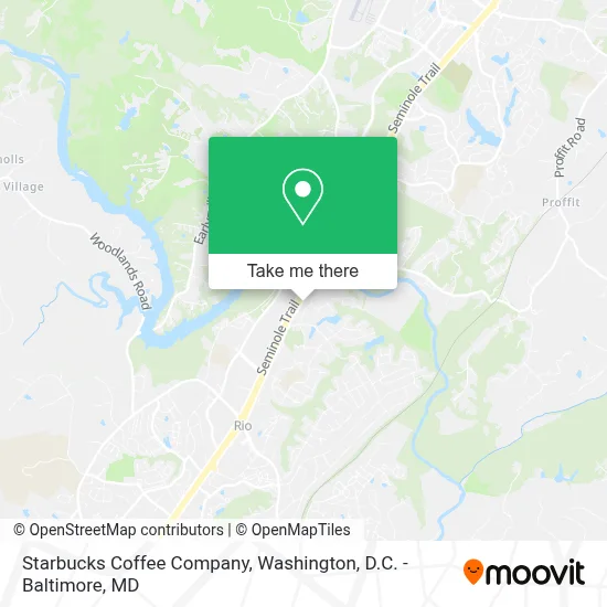 Starbucks Coffee Company map