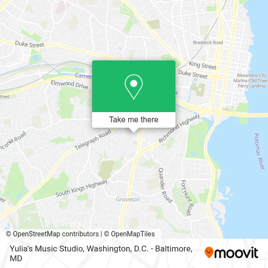 Yulia's Music Studio map