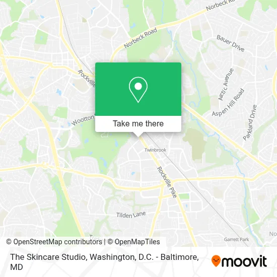 The Skincare Studio map