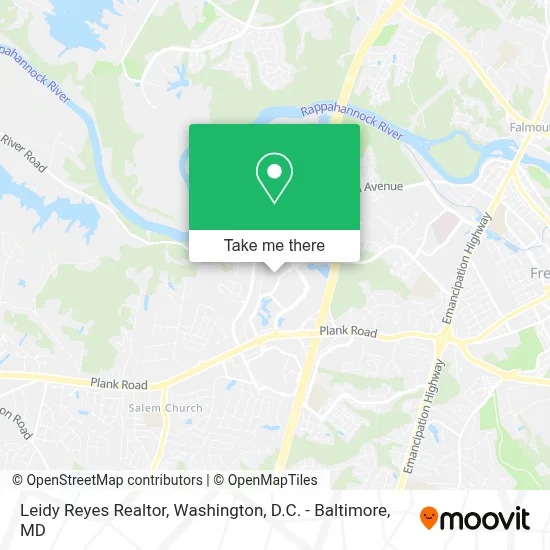 Leidy Reyes Realtor map