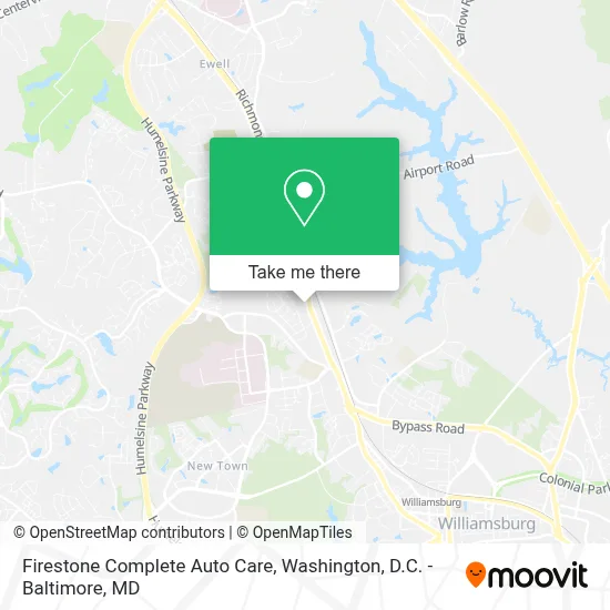 Firestone Complete Auto Care map