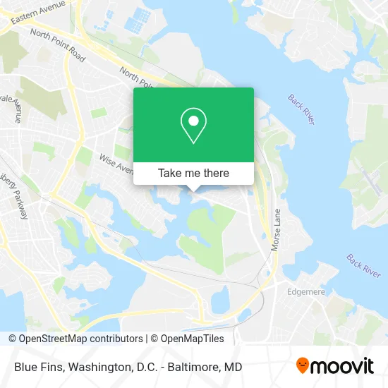 Blue Fins map