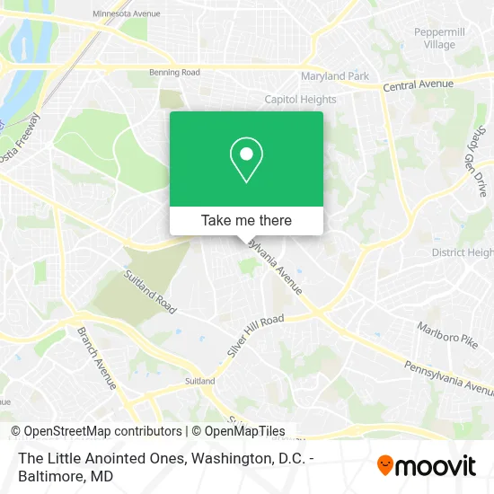 The Little Anointed Ones map