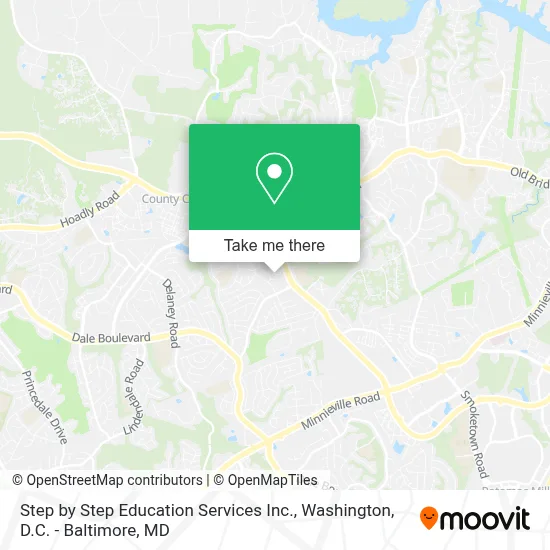 Step by Step Education Services Inc. map