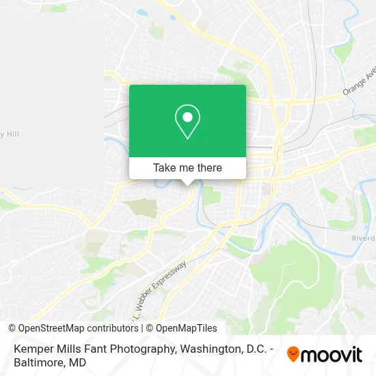 Kemper Mills Fant Photography map