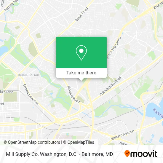 Mill Supply Co map