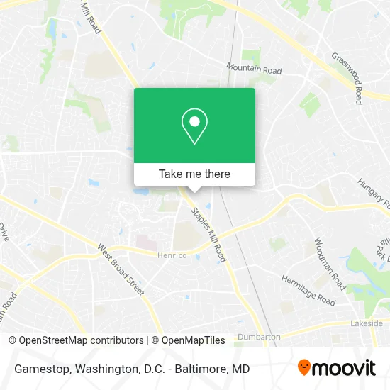 Gamestop map