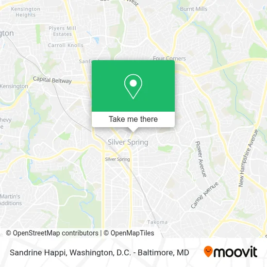 Sandrine Happi map