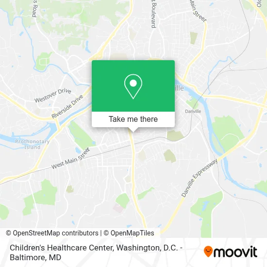 Children's Healthcare Center map