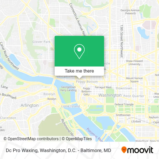 Dc Pro Waxing map