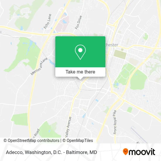 Adecco map