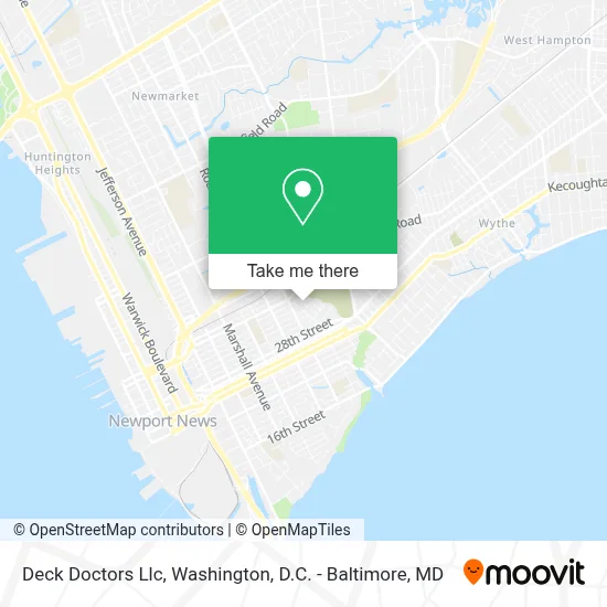 Deck Doctors Llc map