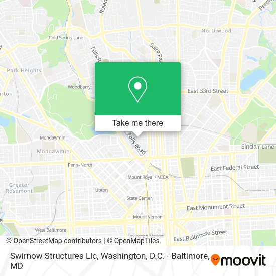 Swirnow Structures Llc map