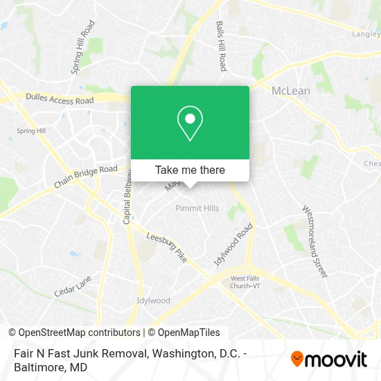 Fair N Fast Junk Removal map