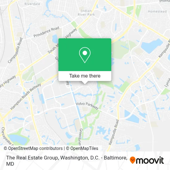 The Real Estate Group map