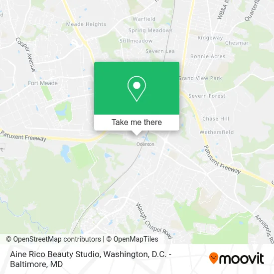 Aine Rico Beauty Studio map