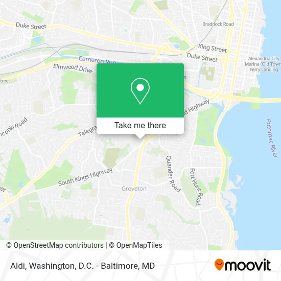 Aldi map