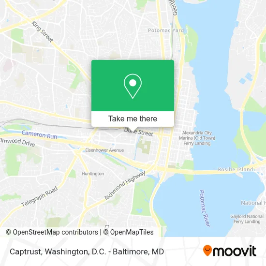 Captrust map