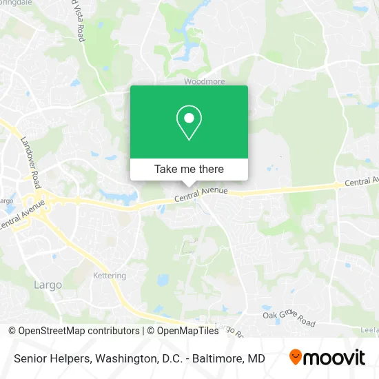 Senior Helpers map