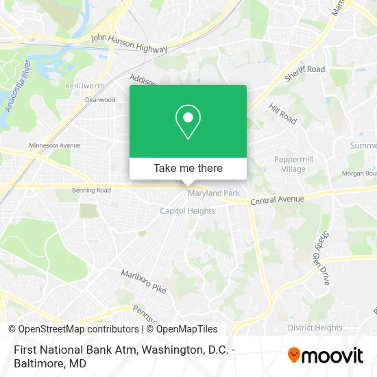 First National Bank Atm map