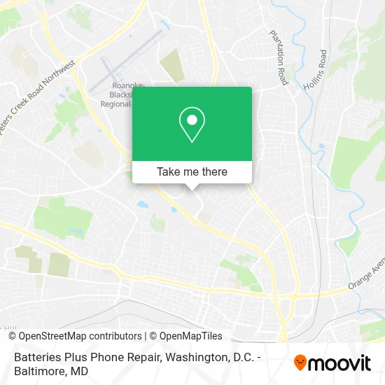 Batteries Plus Phone Repair map