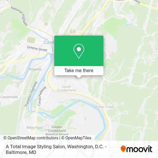 A Total Image Styling Salon map
