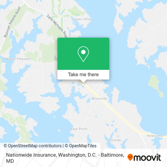 Nationwide Insurance map