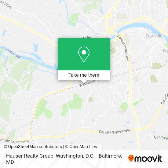 Hauser Realty Group map