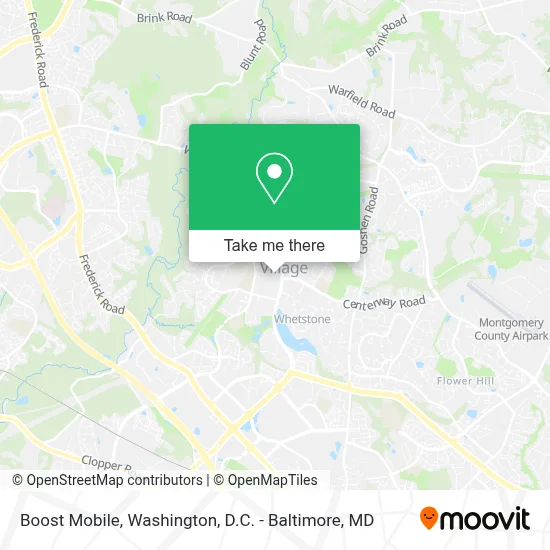 Boost Mobile map