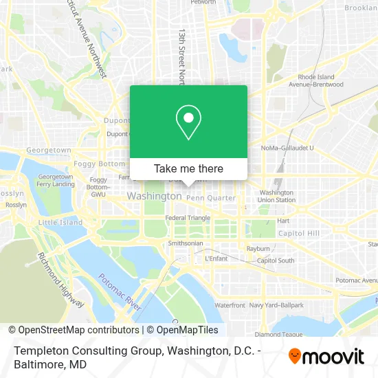 Templeton Consulting Group map
