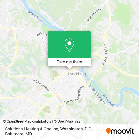 Solutions Heating & Cooling map
