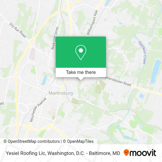 Yesiel Roofing Llc map