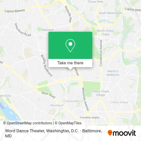 Word Dance Theater map