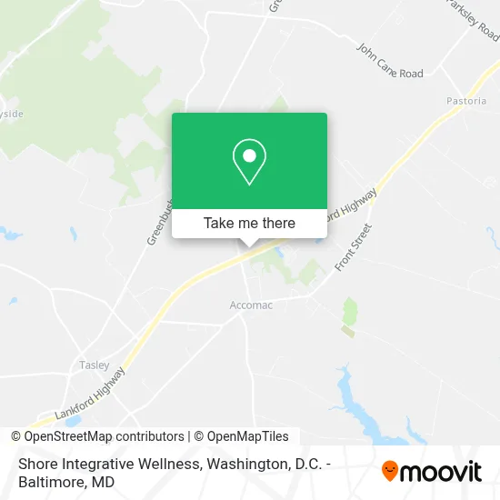 Shore Integrative Wellness map