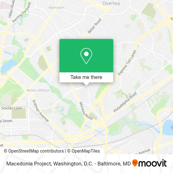 Macedonia Project map