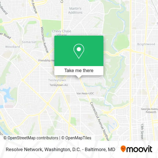 Resolve Network map