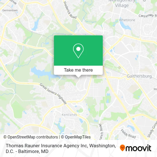 Thomas Rauner Insurance Agency Inc map