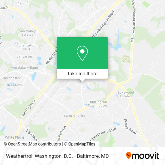 Weathertrol map