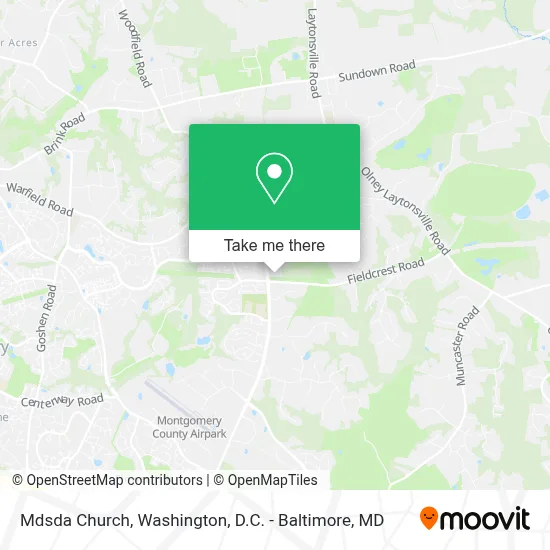 Mdsda Church map
