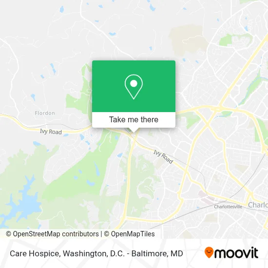 Care Hospice map