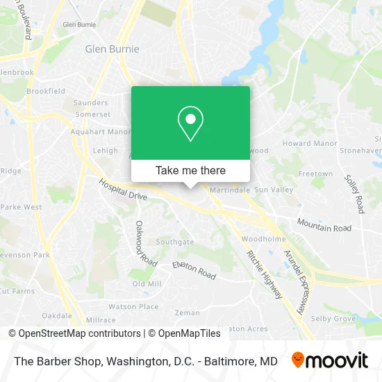 The Barber Shop map